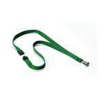 Durable Textile Lanyard With Snap Hook 15mm Dark Green (10 Pack) 812732 DB80870