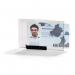 Durable Mono Pushbox Security Pass Holder Transparent (Pack of 10) 892219 DB80877