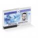 Durable Mono Pushbox Security Pass Holder Transparent (Pack of 10) 892219 DB80877