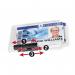 Durable Card Holder Pushbox Trio Transparent 892019 DB80879