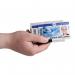 Durable Card Holder Pushbox Trio Transparent 892019 DB80879