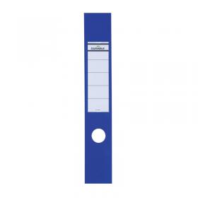 Durable Ordofix Self-Adhesive File Spine Label 60mm Blue (Pack of 10) 8090/06 DB8090BU