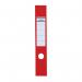These red spine labels are designed to be long-lasting and resistant to wear and tear. Each label measures 60x390mm and comes in a pack of 10. They feature a self-adhesive backing for easy application and have the word ORDOFIX printed on them.