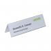 Durable Table Place Name Holder 61x210mm Clear (Pack of 25) 8052/19 DB81055