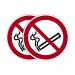 Durable Smoking Prohibited Sign (Pack of 5) BOGOF DB18737