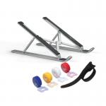 Durable Premium Foldable Laptop Stand Rise + FOC Cable Ties DB810770