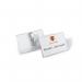 Durable Name Badge with Crocodile Clip 54x90mm Clear (Pack of 25) 8111 DB8111