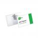 Durable Combi Clip Badge 40x75mm Transparent (Pack of 50) 8141/19