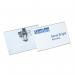 Durable Name Badge with Combi Clip 54x90mm Clear (Pack of 50) 8145/19 DB814519