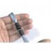 Durable Soft Lanyard with Clip and Safety Release Grey (Pack of 10) 811910 DB88930