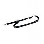 Durable Soft Textile STAFF Lanyard with Clip and Breakaway Black (Pack of 10) 823901 DB90920