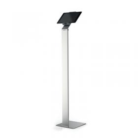 Durable Floor Tablet Stand 270x270x1215mm Silver 893223 DB97964