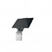 Durable Floor Tablet Stand 270x270x1215mm Silver 893223 DB97964