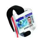 Durable Security Arm Band ID Badge Holder Clear (Pack of 10) 8414 DB98183