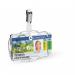 Durable RFID Secure Card Holder Duo with Metal Clip Fastener Clear (Pack of 10) 8902 DB98193