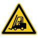 Durable Caution Forklifts Floor Sign 173404