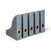 Durable Varicolor Magazine Storage Rack A4 Grey (Pack of 5) 770657 DB98686