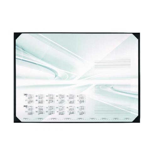 Durable Bright Curves Calendar Desk Mat 590 X 420mm 7314 Db98699