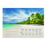 Durable Tropical Beach Calendar Mat Refill 570 x 410mm 7321 DB98701