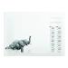 Durable African Wildlife Calendar Desk Mat Refill 570 x 410mm 7323
