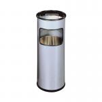 Durable Waste Bin Round 17 Litre with Round Ashtray 2 Litre 333023 DB98900