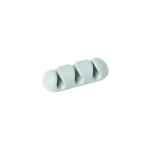 Durable CAVOLINE Cable Management Clip 3 Grey (Pack of 2) 503910 DB99145