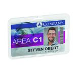 Durable Card Holder Permanent Transparent (Pack of 10) 8928 DB99439