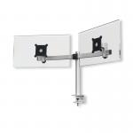 Durable Monitor Mount PRO for 2 Screens Up to 27 Inch with Desk Clamp Attachment 508523 DB99840