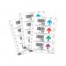Durable Insert Sheets 150x67mm White (Pack of 80) 100302 DB99876