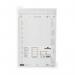 Durable Insert Sheets 150x67mm White (Pack of 80) 100302 DB99876
