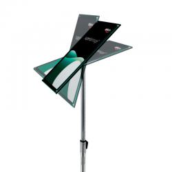 Deflecto Floor Standing Display Units