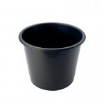Deflecto SteriTouch Large 14L Plastic Waster Bin Black CP025STBLK DF02501