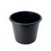 Deflecto SteriTouch Large 14L Plastic Waster Bin Black CP025STBLK DF02501