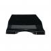 Deflecto SteriTouch Stacking Letter Tray Black CP130STBLK DF13001