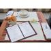 Securit A4 Menu Book Covers Inserts (Pack of 10) MC-TIA4 DF24039