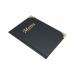 Securit Basic Range Menu Book Cover with 4 Fixed Double-sided A5 Inserts Black MC-BRA5-BL DF24899