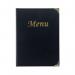 Securit Basic Range Menu Book Cover Box Set Fixed A4 Inserts (Pack of 10) MC-BOX-BRA4-BL DF28402