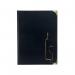 Securit Basic Range Wine Card PVC Leather Style A4 Black MC-BRWC-BL DF49218