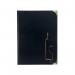 Securit Basic Range Wine Card PVC Leather Style A4 Black MC-BRWC-BL DF49218