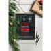 Securit Woody Chalkboard with White Chalk Marker and Mounting Kit 300xx10x400mm Black WBW-BL-30-40 DF49478