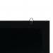 Securit Woody Chalkboard with Chalk Marker and Mounting Kit 400x15x600mm Black WBW-BL-40-60 DF49479