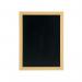 Securit Woody Chalkboard with White Chalk Marker and Mounting Kit 300x10x400mm Teak WBW-TE-30-40 DF49488