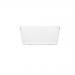 Deflecto Non-Breakable Wall File Pocket A4 (Unbreakable polycarbonate construction) Clear DF63201