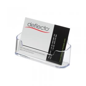 Deflecto Business Card Holder DE701YTCRY DF70101