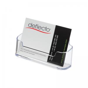Deflecto Business Card Holder DE701YTCRY DF70101