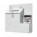 The Deflecto Suggestion Boxes features a secure, lockable design and a sleek white exterior. The ballot/suggestion box is perfect for collecting feedback, donation slips, or other forms and is easily identifiable with the Deflecto brand.