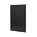 Deflecto Wall Mounted Chalkboard 300x400mm Black WCB-30-40-BLK DF91451