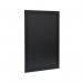 Deflecto Wall Mounted Chalkboard 400x600mm Black WCB-40-60-BLK DF91452