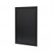 Deflecto Wall Mounted Chalkboard 400x600mm Black WCB-40-60-BLK DF91452