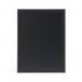 Deflecto Wall Mounted Chalkboard 600x800mm Black WCB-60-80-BLK DF91453